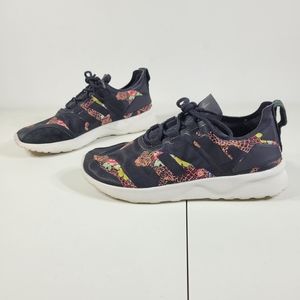 adidas Women's Black Animal Print Shoes size 7.5